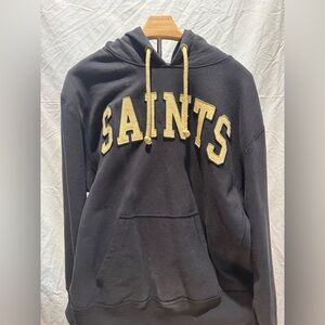 NFL New Orleans Saints Men’s size L Hoodie 47 Brand Vintage Look